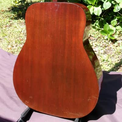 1972 Yamaha FG180 Red Label Nippon Gakki+Gig Bag image 9