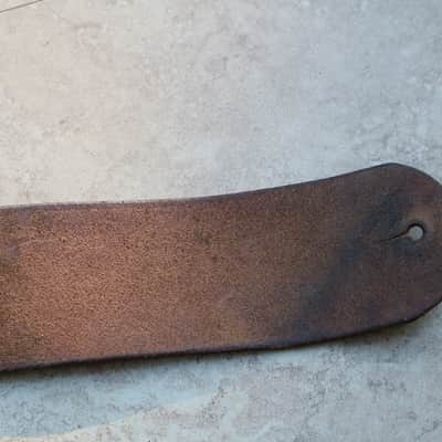 Vintage wide Leather Strap image 8