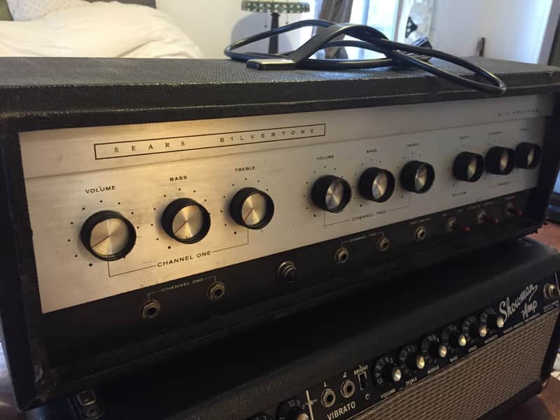 Silvertone Model 1485 120-Watt Guitar Head image 2