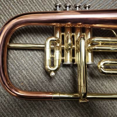 Rare Blessing B155 Artist 4-Valve Flugelhorn W/ Rose Brass Bell, New ProTec Case! image 9