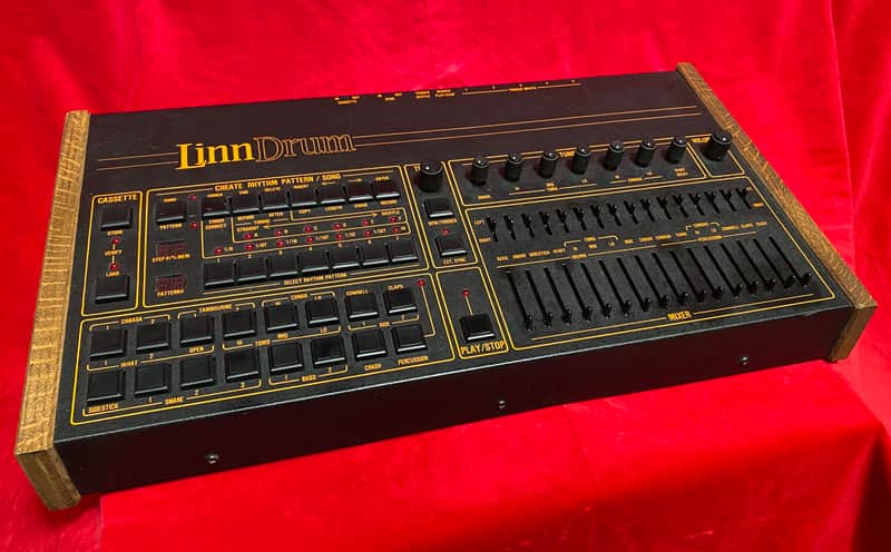 Linn LinnDrum LM2 1980s with Road Case and Original Documents image 1