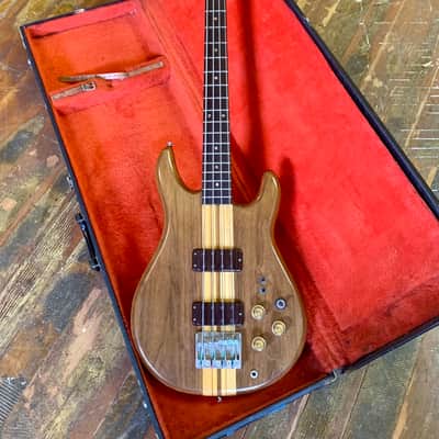 Greco Speed Way Bass c 1979 Walnut original vintage mij japan Fuji-gen speedway image 4