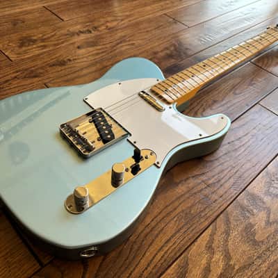 2017 Fender Classic 70s Telecaster CL70TL Electric Guitar Mystic Ice Blue MIJ Japan image 4