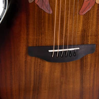 Ovation Celebrity Elite CE48P-KOAB Super Shallow Acoustic-Electric Guitar - Koa Burst image 15