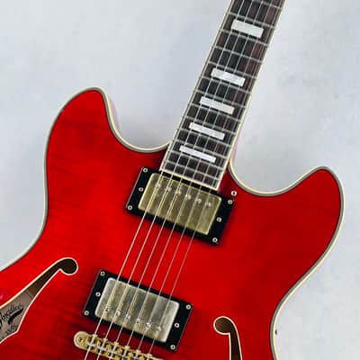 D'Angelico EX-DC Excel 2013 - Transparent Red image 3