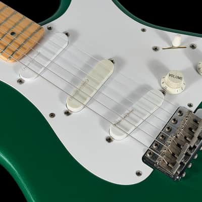 1995 Fender Stratocaster Eric Clapton Signature with Lace Sensors ~ Candy Green image 6