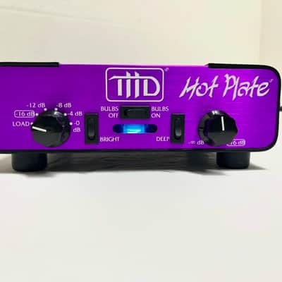 THD Hot Plate Power Reactive Attenuator 8 Ohm Purple Volume Control Load Box Amp Power Soak w Manual and Box image 2