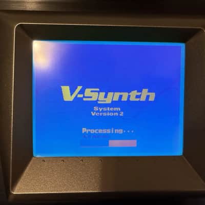 Roland V-Synth Version 2 Keyboard NICE Screen Studio Bundle Pedals Manuals Cover image 2