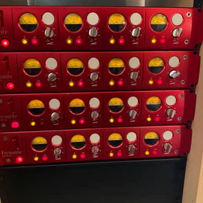 Focusrite Red 1 4-Channel Preamp 2010s - Red image 1