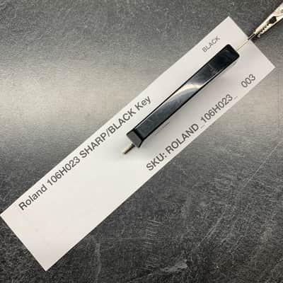ORIGINAL Roland Replacement SHARP/BLACK Key (LATE REVISION) (106H023) for Jupiter-4, System-100/700, SH-1/2/3/3A/5/7, RS-505, VP-330, Promars, etc