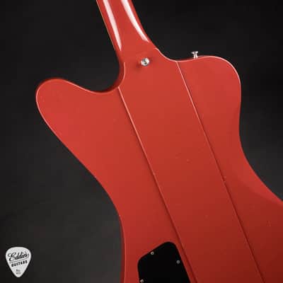 2024 - Gibson Custom Shop 1963 Firebird V W/ Maestro Vibrola Ultra Light Aged Ember Red 8.13 #407723 image 12