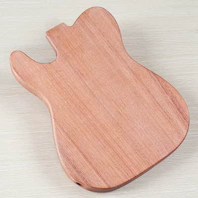 Unfinished Okoume Tele Styel Guitar Body DIY Project image 4