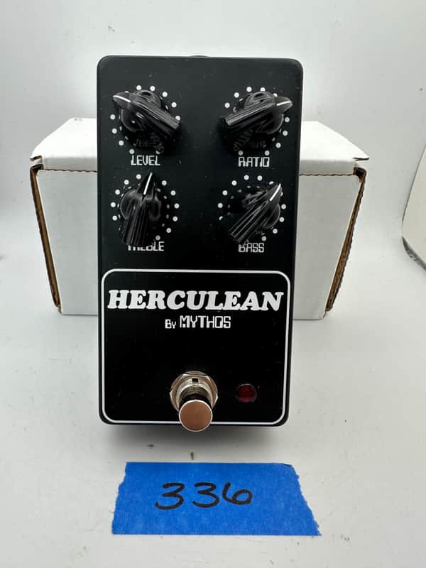 Mythos pedals herculean V2美品 Mythos Pedals Herculean Overdrive V2 (4-Knob) | Reverb