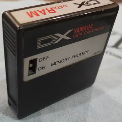 Yamaha DX Data RAM Memory Cartridge 1980s Japan image 5