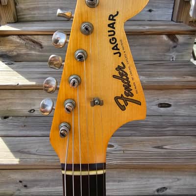 1963 Fender Jaguar Electric Guitar with Original Case image 7