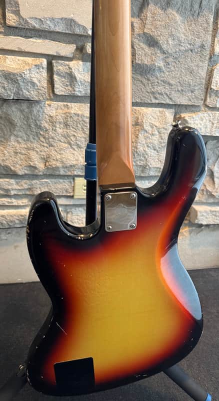 RS Guitarworks Old Friend Slab Bass Sunburst | Reverb