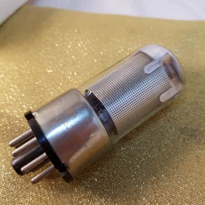 Tung-Sol ONE (1) 6SJ7GT Pentode tNOS AT1000 Mesh Plate TESTED Vacuum Tube Audio 1938-1959 image 11