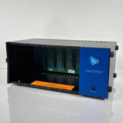 API 500-6B Lunchbox 6-Slot Powered 500 Series Frame | Reverb