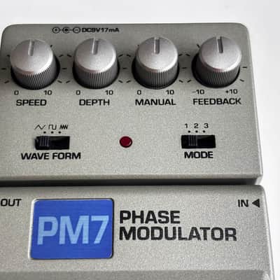 Ibanez PM7 Phase Modulator [NOS - New Old Stock] ToneLok Series - Grey Silver image 7