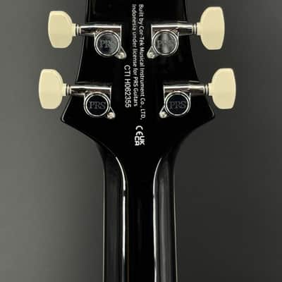 PRS SE Custom 24 Quilt Electric Guitar - Teal Black - Only 7lbs 4oz image 5