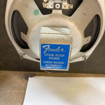 Fender Vibro Champ Tube Combo Guitar Amp No Logo Vintage Rare 8" Vibrochamp image 6