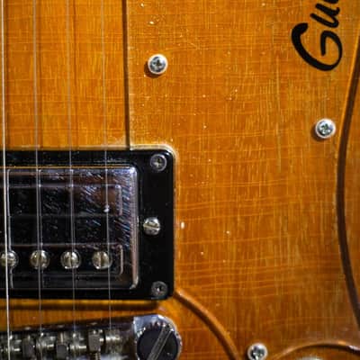 Guild S-100 NB Nature Boy Vintage Original Carved Acorn Oak Leaf Natural All Original w/Hardshell Case - Used image 18