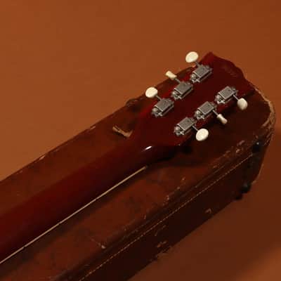 1961 Gibson ES-330 TDC W. Factory Sideways Vibrola - Cherry image 6
