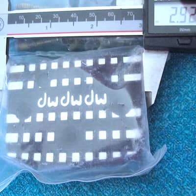 DW Pedal Adjustable Heel Plates - NOS image 4