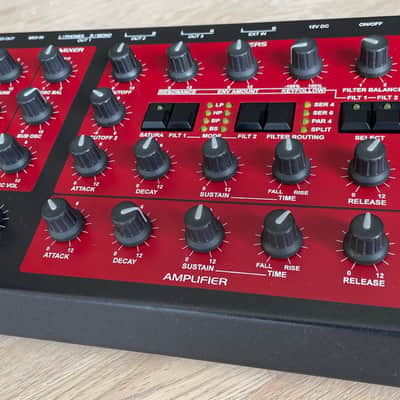 Access Virus A Desktop Digital Synthesizer 1997 - 1999 - Black / Red image 6