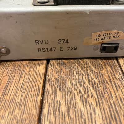 RCA SP-20 (Chassis RS-147) Mono Power Amplifier 1955-1956 - Silver image 6