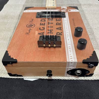 Cigar Box Guitar, 3-String Electric, ALR HT image 3