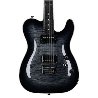 Schecter Japan PT Classic Electric Guitar (with Case), Transparent Fade Burst, Open Box (Very Good) image 3