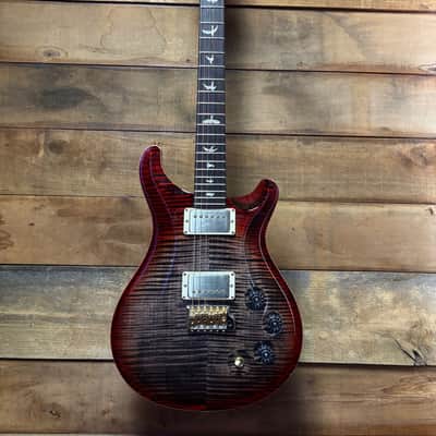 2022 PRS DGT 10-Top Charcoal Cherry Burst w/case image 4