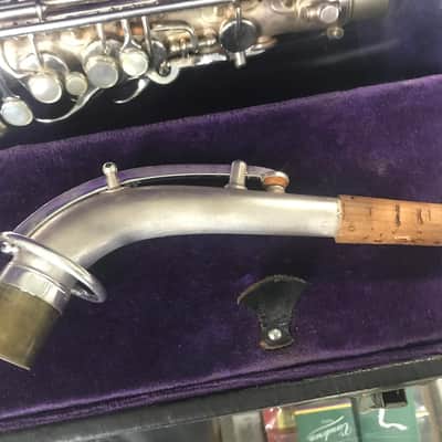 Buescher True-Tone Professional Alto Saxophone 1930 - Silver image 9