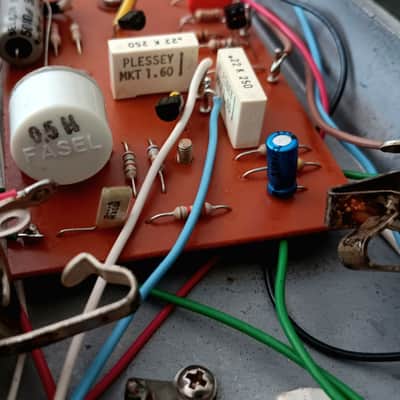 JEN Elettronica (S.p. A.) Pescara Double Super Sound - Rare Wah Wah Fuzz Pedal 1970-71 - Black Metal image 6