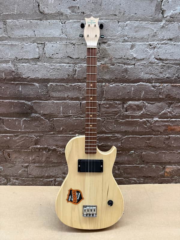Kona Blaster USA Mini Electric Guitar – Natural Finish – 30" Overall Length – Used – Good Condition image 1