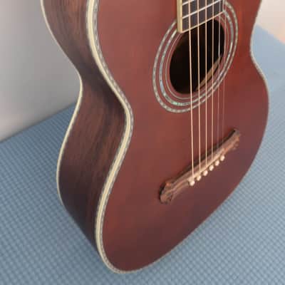 Washburn R314KK Spruce/Trembesi Parlor 2016 - Natural Parlor Guitar Rare 1890s Golden Era Period Correct Recreation Limited Edition Long Discounted Model No Coffin Case image 7