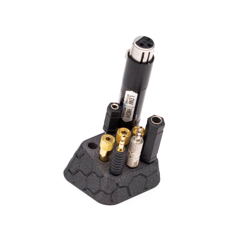 3DWaves Adapter Rack For 1/4" & 1/8" Cable Adapters image 1