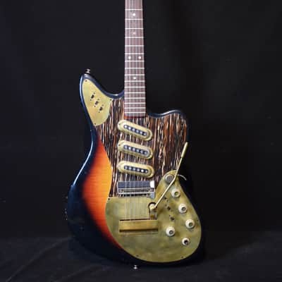 Framus Strato De Luxe gold hardware 1965 - sunburst image 1