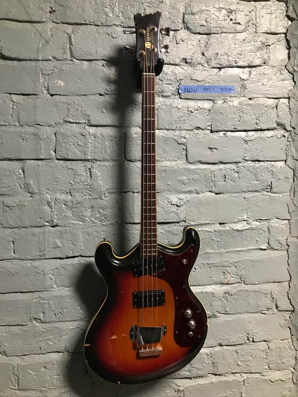 Mosrite Joe Maphis Signature Bass 1966 - Burst image 1