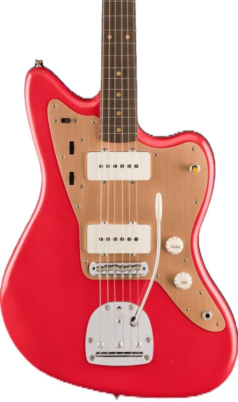 Fender Vintera II Road Worn '50s Jazzmaster Electric Guitar - Fiesta Red image 1