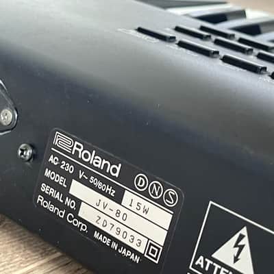 Roland JV-80 61-Key Multi-Timbral Synthesizer /192 Patches (64 user), 48 Performances (16 user) image 24