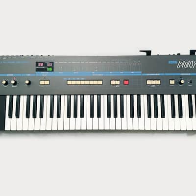 KORG POLY-61 Vintage Analog Synthesizer Made in JAPAN- 1986. SERVICED. Sounds Great !...