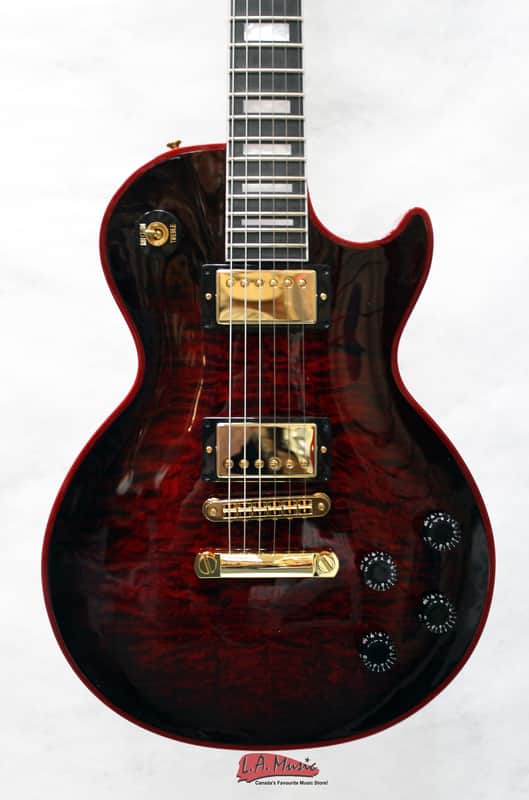 Gibson Les Paul Custom Red Widow - Gold Hardware LPC-RWGH image 1