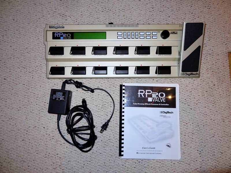DigiTech RP20 Valve 1998 Gold | Reverb