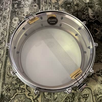 Tama 6x14 Starphonic Snare Drum - Nickel Plated Brass image 9