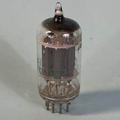 1950s Sylvania 12AU7A ECC82 Vintage Halo Getter Preamp Tube! T201 image 3
