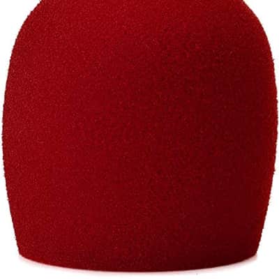 Shure A58WS-RED | Red Microphone Windscreen SM58 BETA58A SM48 565SD