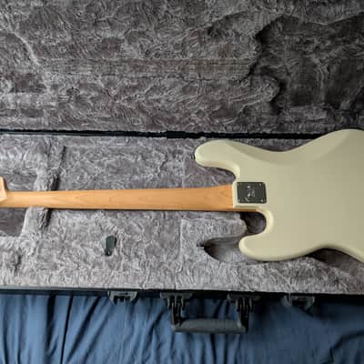 Upgraded Fender American Professional Jazz Bass with Rosewood Fretboard 2017 - 2019 - Olympic White image 4