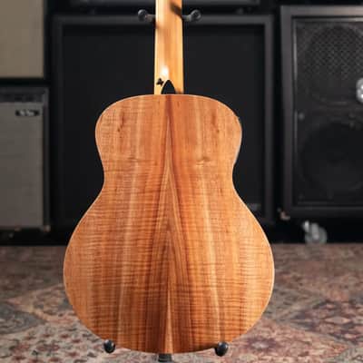 Taylor GS Mini-e LTD Acoustic/Electric Guitar - Figured Koa with Gig Bag image 8